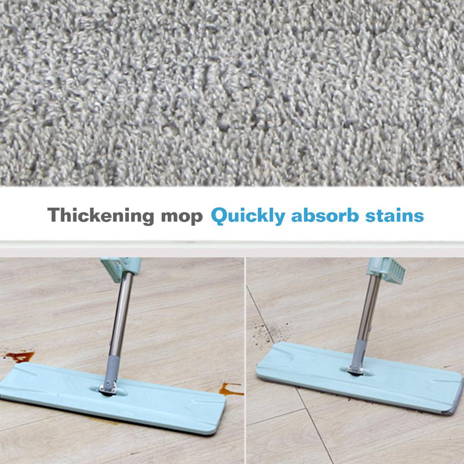 4633 360Degree Rotation Flat Mop Floor Cleaning Microfiber Squeeze Mop Floor Clean. DeoDap 4633 360Degree Rotation Flat Mop Floor Cleaning Microfiber Squeeze Mop Floor Clean. DeoDap